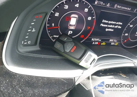 2018 Audi Q7 3.0T Premium from USA, damaged, VIN WA1LAAF74JD002648